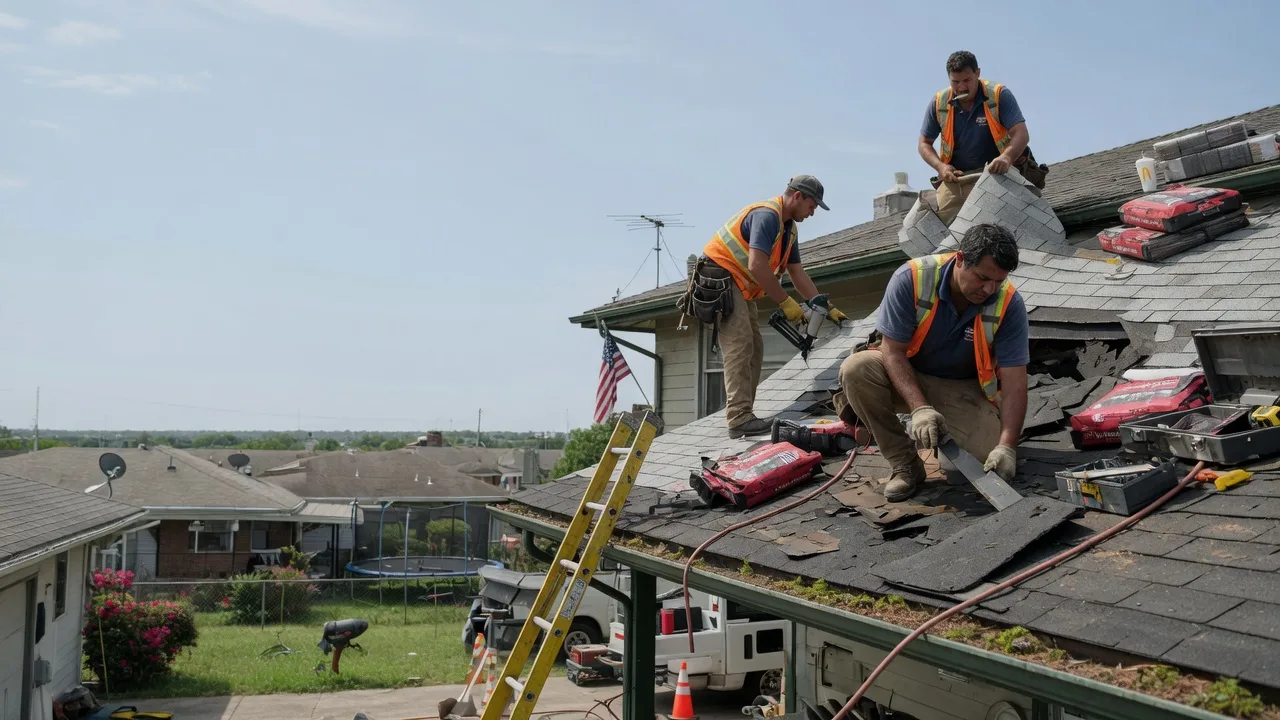 Roof Repair in Holliday, TX near me